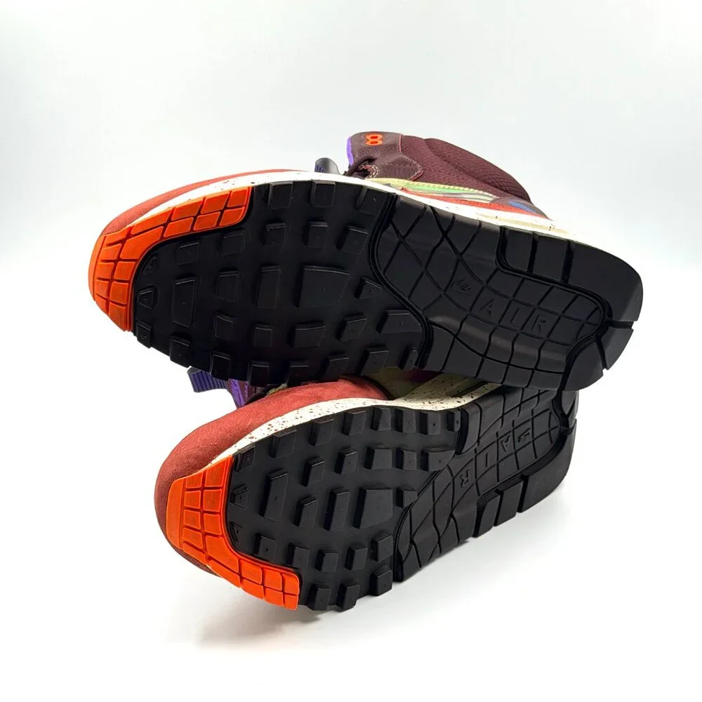 Wmns Nike Air Max 1 Mid Sneakerboot 'Deep Burgundy Iridescent'